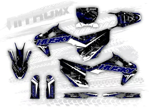 グラフィックセットはハスクバーナ FS 450 2019 2020 2021 2022 装飾ステッカーに適合します。 Graphic Set Fits Husqvarna FS 450 2019 2020 2021 2022 Decor Sticker- 【並行輸入品】