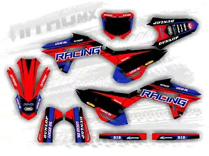 グラフィックセットはホンダ CRF 450 R CRF 450R 2021 2022 2023 2024 装飾ステッカーに適合します。 Graphics Set Fits Honda CRF 450 R CRF 450R 2021 2022 2023 2024 Decor Sticker- 【並行輸入品】