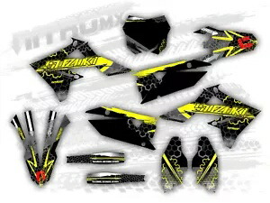 グラフィックはスズキ RMZ 250 2019 2020 2021 2022 2023 2024 装飾と互換性があります。 Graphics Compatible with Suzuki RMZ 250 2019 2020 2021 2022 2023 2024 Decor- 【並行輸入品】