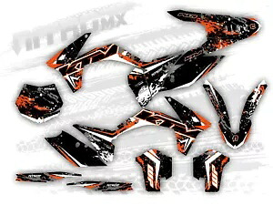 NitroMX グラフィックセット KTM SX SXF 125 250 350 450 2011 2012 装飾ステッカー- NitroMX Graphics Set for KTM SX SXF 125 250 350 450 2011 2012 Decor Sticker- 【並行輸入品】