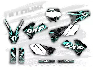 NitroMX グラフィックセット KTM SX SXF 125 250 450 525 2005 2006 装飾ステッカー- NitroMX Graphics Set for KTM SX SXF 125 250 450 525 2005 2006 Decor Sticker- 【並行輸入品】