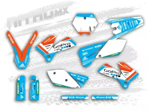 NitroMX グラフィックセット KTM SX SXF 125 250 450 525 2005 2006 装飾ステッカー- NitroMX Graphics Set for KTM SX SXF 125 250 450 525 2005 2006 Decor Sticker- 【並行輸入品】