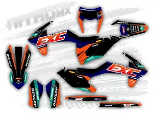 NitroMX グラフィックス KTM EXC-F XC-W 125 250 350 450 500 2017 2018 2019 装飾- NitroMX Graphics for KTM EXC-F XC-W 125 250 350 450 500 2017 2018 2019 Decor- 【並行輸入品】 50,160円