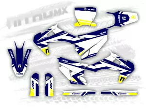 グラフィックセットはハスクバーナ FS 450 2019 2020 2021 2022 装飾ステッカーに適合します。 Graphic Set Fits Husqvarna FS 450 2019 2020 2021 2022 Decor Sticker- 【並行輸入品】
