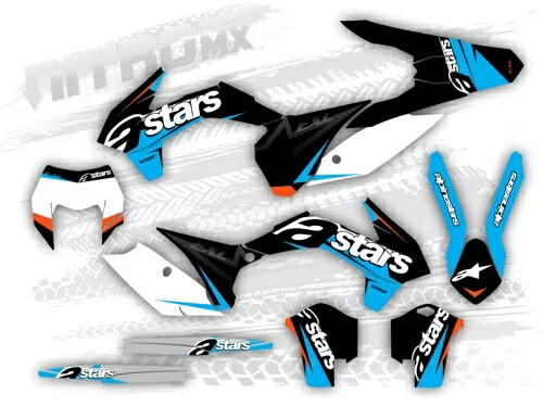 NitroMX グラフィックス KTM EXC EXC-F 125 250 300 350 450 2014 2015 2016 エンデューロ デカール- NitroMX Graphics for KTM EXC EXC-F 125 250 300 350 450 2014 2015 2016 Enduro Decal- 【並行輸入品】