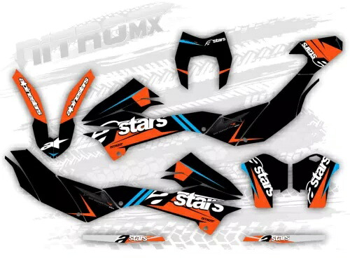 NitroMX グラフィックス KTM 690 Enduro-R 2012 2013 2014 2015 2017 2018 ステッカー- NitroMX Graphics for KTM 690 Enduro-R 2012 2013 2014 2015 2017 2018 Stickers- 【並行輸入品】