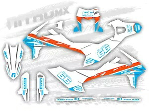 NitroMX グラフィックセット KTM SMC SMC-R 690 2019 2020 2021 2022 2023 2024 装飾- NitroMX Graphics Set for KTM SMC SMC-R 690 2019 2020 2021 2022 2023 2024 Decor- 【並行輸入品】