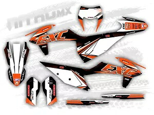 NitroMX グラフィックス KTM EXC-F XC-W XCF-W 125 250 350 450 2020 2021 2022 2023- NitroMX Graphics for KTM EXC-F XC-W XCF-W 125 250 350 450 2020 2021 2022 2023- 【並行輸入品】