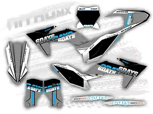 NitroMX グラフィックス KTM SX SXF SX-F XC XC-F 2023 2024 ステッカーモトクロス装飾- NitroMX Graphics for KTM SX SXF SX-F XC XC-F 2023 2024 Sticker Motocross Decor- 【並行輸入品】
