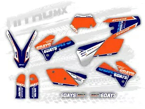NitroMX グラフィックスセット KTM EXC EXC-F 125 250 300 450 525 2005 2006 2007 Enduro- NitroMX Graphics Set for KTM EXC EXC-F 125 250 300 450 525 2005 2006 2007 Enduro- 【並行輸入品】
