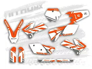 NitroMX グラフィックセット KTM SX SXF 125 250 450 525 2005 2006 装飾ステッカー- NitroMX Graphics Set for KTM SX SXF 125 250 450 525 2005 2006 Decor Sticker- 【並行輸入品】