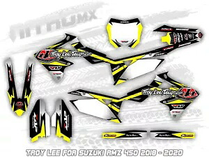 NitroMX グラフィックス SUZUKI RMZ 450 2018 2019 2020 ステッカー MX モトクロス- NitroMX Graphics for SUZUKI RMZ 450 2018 2019 2020 Sticker MX Motocross- 【並行輸入品】