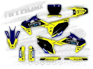 グラフィックセットはハスクバーナ FS 450 2019 2020 2021 2022 装飾ステッカーに適合します。 Graphic Set Fits Husqvarna FS 450 2019 2020 2021 2022 Decor Sticker- 【並行輸入品】