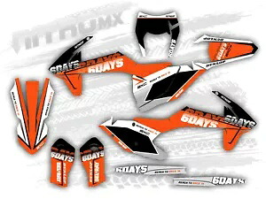 NitroMX グラフィックス KTM EXC-F XC-W 125 250 350 450 500 2017 2018 2019 装飾- NitroMX Graphics for KTM EXC-F XC-W 125 250 350 450 500 2017 2018 2019 Decor- 【並行輸入品】
