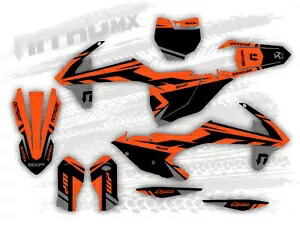 NitroMX グラフィックセット KTM SX SXF XC XCF 125 250 350 450 2016 2017 2018 装飾- NitroMX Graphics Set for KTM SX SXF XC XCF 125 250 350 450 2016 2017 2018 Decor- 【並行輸入品】 50,160円