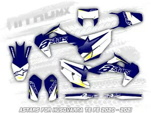 グラフィックセットは、Husqvarna TE FE 150 250 300 350 450 501 2020 2021 2022 2023-に適合します。 Graphics Set Fits Husqvarna TE FE 150 250 300 350 450 501 2020 2021 2022 2023- 【並行輸入品】