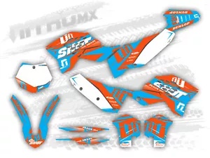 NitroMX グラフィックセット KTM SX SXF 125 250 450 2007 2008 2009 2010 装飾- NitroMX Graphics Set for KTM SX SXF 125 250 450 2007 2008 2009 2010 Decor- 【並行輸入品】