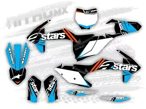 NitroMX グラフィックセット KTM SX SXF XC XCF 125 250 350 450 2016 2017 2018 装飾- NitroMX Graphics Set for KTM SX SXF XC XCF 125 250 350 450 2016 2017 2018 Decor- 【並行輸入品】