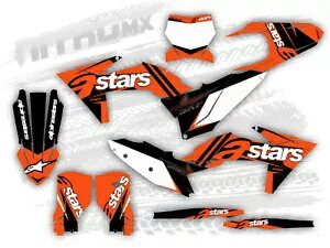 NitroMX グラフィックス KTM SX SXF SX-F XC XC-F 2023 2024 ステッカーモトクロス装飾- NitroMX Graphics for KTM SX SXF SX-F XC XC-F 2023 2024 Sticker Motocross Decor- 【並行輸入品】