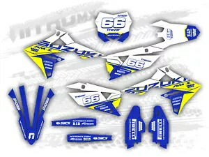 スズキ RMZ 250 2019 2020 2021 2022 モトクロスグラフィックセット装飾 NitroMX- SUZUKI RMZ 250 2019 2020 2021 2022 Motocross Graphic Set Decor by NitroMX- 【並行輸入品】