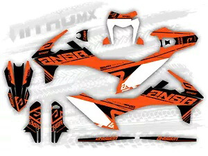 NitroMX グラフィックセット KTM SMC SMC-R 690 2019 2020 2021 2022 2023 2024 装飾- NitroMX Graphics Set for KTM SMC SMC-R 690 2019 2020 2021 2022 2023 2024 Decor- 【並行輸入品】