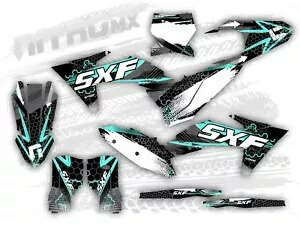NitroMX グラフィックス KTM SX SXF SX-F XC XC-F 2023 2024 ステッカーモトクロス装飾- NitroMX Graphics for KTM SX SXF SX-F XC XC-F 2023 2024 Sticker Motocross Decor- 【並行輸入品】