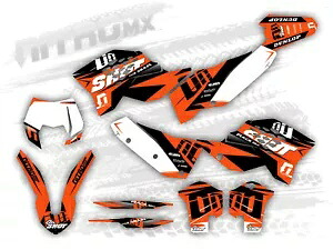 NitroMX グラフィックセット KTM EXC EXC-F 125 250 300 450 530 2008 2009 2010 2011- NitroMX Graphics Set for KTM EXC EXC-F 125 250 300 450 530 2008 2009 2010 2011- 【並行輸入品】
