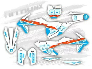 NitroMX グラフィックセット KTM SX SXF XC XCF 125 250 350 450 2016 2017 2018 装飾- NitroMX Graphics Set for KTM SX SXF XC XCF 125 250 350 450 2016 2017 2018 Decor- 【並行輸入品】