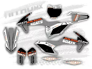 NitroMX グラフィックセット KTM SX SXF XC XCF 125 250 350 450 2016 2017 2018 装飾- NitroMX Graphics Set for KTM SX SXF XC XCF 125 250 350 450 2016 2017 2018 Decor- 【並行輸入品】