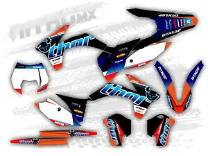 NitroMX グラフィックス KTM EXC-F 125 250 300 350 450 2012 2013 ステッカー エンデューロ- NitroMX Graphics for KTM EXC-F 125 250 300 350 450 2012 2013 Sticker Enduro- 【並行輸入品】