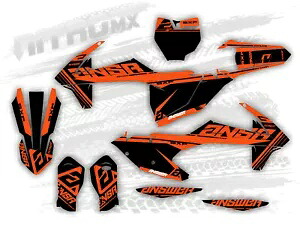 NitroMX グラフィックセット KTM SX SXF XC XCF 125 250 350 450 2016 2017 2018 装飾- NitroMX Graphics Set for KTM SX SXF XC XCF 125 250 350 450 2016 2017 2018 Decor- 【並行輸入品】