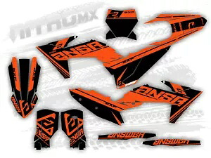 NitroMX グラフィックス KTM SX SXF SX-F XC XC-F 2023 2024 ステッカーモトクロス装飾- NitroMX Graphics for KTM SX SXF SX-F XC XC-F 2023 2024 Sticker Motocross Decor- 【並行輸入品】
