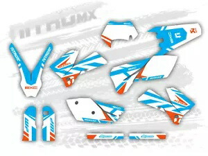 NitroMX グラフィックスセット KTM EXC EXC-F 125 250 300 450 525 2005 2006 2007 Enduro- NitroMX Graphics Set for KTM EXC EXC-F 125 250 300 450 525 2005 2006 2007 Enduro- 【並行輸入品】