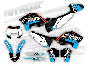NitroMX グラフィックセット KTM EXC EXC-F 125 250 300 450 530 2008 2009 2010 2011- NitroMX Graphics Set for KTM EXC EXC-F 125 250 300 450 530 2008 2009 2010 2011- 【並行輸入品】