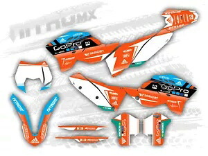 NitroMX グラフィックセット KTM EXC EXC-F 125 250 300 450 530 2008 2009 2010 2011- NitroMX Graphics Set for KTM EXC EXC-F 125 250 300 450 530 2008 2009 2010 2011- 【並行輸入品】