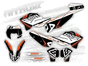 NitroMX グラフィックセット KTM EXC EXC-F 125 250 300 450 530 2008 2009 2010 2011- NitroMX Graphics Set for KTM EXC EXC-F 125 250 300 450 530 2008 2009 2010 2011- 【並行輸入品】