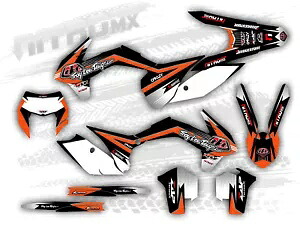 NitroMX グラフィックス KTM EXC-F 125 250 300 350 450 2014 2015 2016 エンデューロ装飾用 NitroMX Graphics for KTM EXC-F 125 250 300 350 450 2014 2015 2016 Enduro Decor- 【並行輸入品】