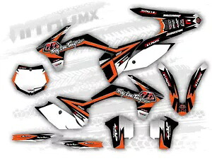 NitroMX グラフィックセット KTM SX SXF 125 250 350 450 2011 2012 装飾ステッカー- NitroMX Graphics Set for KTM SX SXF 125 250 350 450 2011 2012 Decor Sticker- 【並行輸入品】