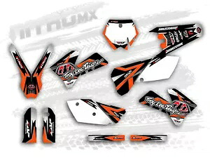 NitroMX グラフィックセット KTM SX SXF 125 250 450 525 2005 2006 装飾ステッカー- NitroMX Graphics Set for KTM SX SXF 125 250 450 525 2005 2006 Decor Sticker- 【並行輸入品】