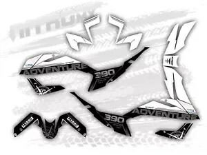 グラフィックセットはKTM 390 ADVENTURE 2020 2021 2022 2023 2024 装飾ステッカーに適合します。 Graphics Set Fits KTM 390 ADVENTURE 2020 2021 2022 2023 2024 Decor Sticker- 【並行輸入品】