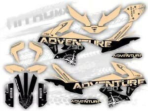 グラフィックセット KTM 790 ADVENTURE R 2019 2020 2021 2022 装飾ステッカーに適合 - Graphics Set Fits KTM 790 ADVENTURE R 2019 2020 2021 2022 Decor Sticker- 【並行輸入品】