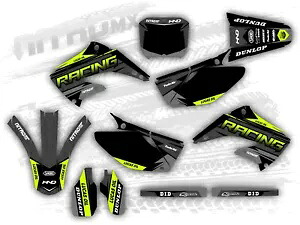 グラフィックセットはホンダ CR 125R 250R 2002 2003 2004 2005 2006 2007 FLUO/NEON に適合します。 Graphics Set Fits Honda CR 125R 250R 2002 2003 2004 2005 2006 2007 FLUO/NEON- 【並行輸入品】