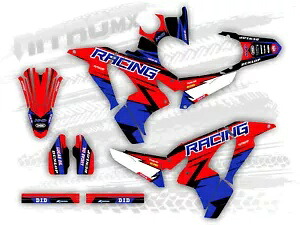 グラフィックセットはホンダ CRF 250 300 ラリー 2021 2022 2023 2024 装飾ステッカーに適合します。 Graphics Set Fits Honda CRF 250 300 RALLY 2021 2022 2023 2024 Decor Sticker- 【並行輸入品】