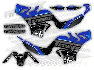 グラフィックセットはヤマハ Tenere 700 World Raid 2022 2023 2024 装飾ステッカーに適合します。 Graphics Set Fits Yamaha Tenere 700 World Raid 2022 2023 2024 Decor Sticker- 【並行輸入品】