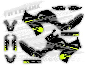 グラフィックセットはヤマハ Tenere 700 T7 2019 2020 2021 2022 2023 2024 蛍光/ネオンに適合します。 Graphics Set Fits Yamaha Tenere 700 T7 2019 2020 2021 2022 2023 2024 Fluo/Neon- 【並行輸入品】