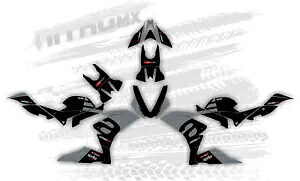グラフィックセットはアプリリア RSV4 2009 2010 2011 2012 2013 2015 プレミアム装飾に適合します。 Graphics set fits Aprilia RSV4 2009 2010 2011 2012 2013 2015 premium decor- 【並行輸入品】｜カスタムパーツ WORLD倉庫