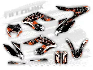 NitroMX グラフィックス KTM フリーライド 250 350 E-XC 2012 2013 2014 2015 2016 2017 装飾- NitroMX Graphics for KTM Freeride 250 350 E-XC 2012 2013 2014 2015 2016 2017 Decor- 【並行輸入品】