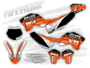 NitroMX グラフィックセット KTM SX SXF 125 250 450 2007 2008 2009 2010 装飾- NitroMX Graphics Set for KTM SX SXF 125 250 450 2007 2008 2009 2010 Decor- 【並行輸入品】