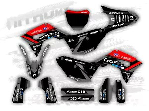 グラフィックセットマッチングホンダ CRF 450 R CRF 450R 2017 2018 2019 2020 装飾ステッカー- Graphics set matching Honda CRF 450 R CRF 450R 2017 2018 2019 2020 decor sticker- 【並行輸入品】