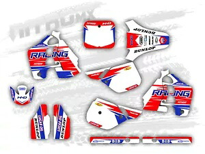 グラフィックセットマッチングホンダ CR 125 R CR 125R 1989 1990 装飾ステッカー- Graphics set matching Honda CR 125 R CR 125R 1989 1990 decor sticker- 【並行輸入品】